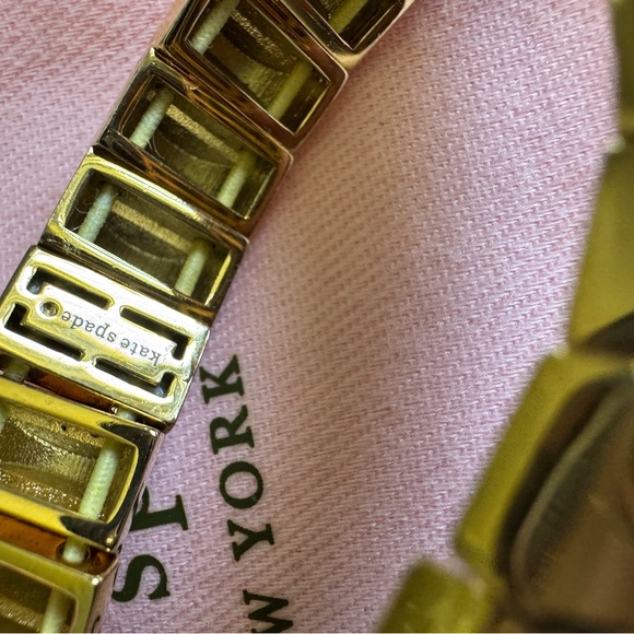 Kate Spade Sliced Scallops Pave Stretch Bracelet - Picture 5 of 6
